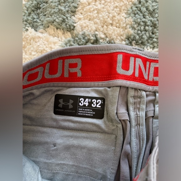 Under Armour Golf Pants Dress Pants Bundle Black Gray Size 34 X 32 Men’s Used - Picture 6 of 10